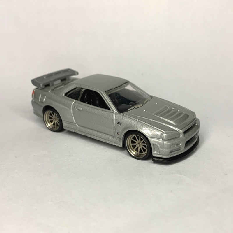 Hot Wheels Nissan Skyline R34 First Edition Silver Loose