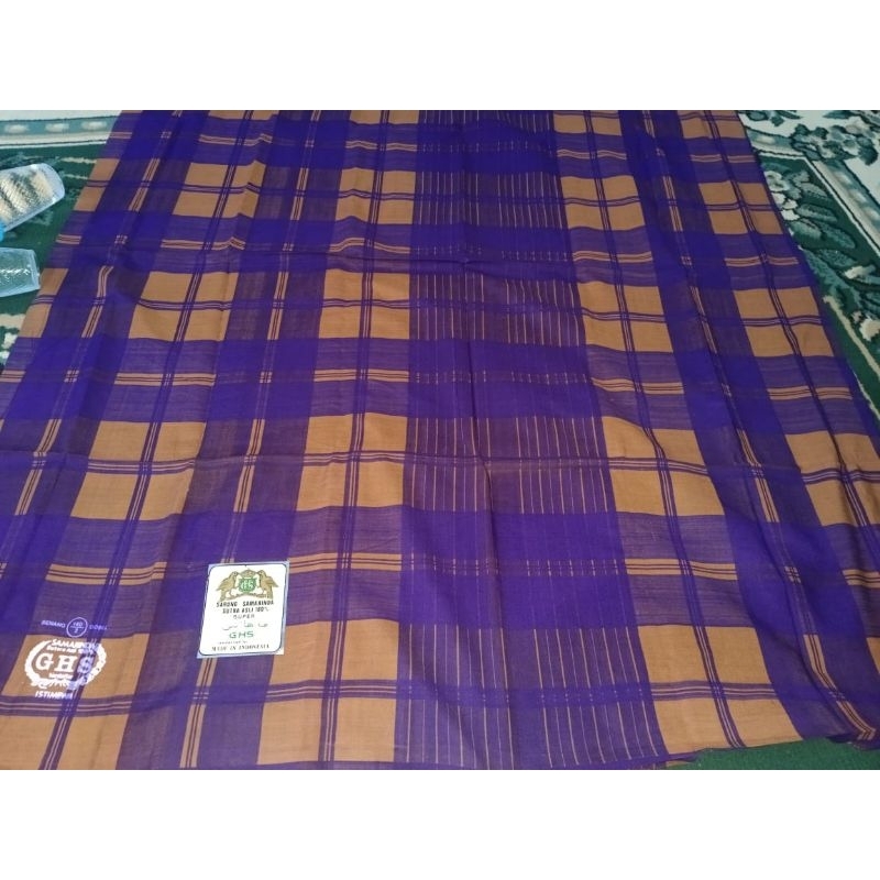 SARUNG GHS FULL SUTERA GRES/BARU