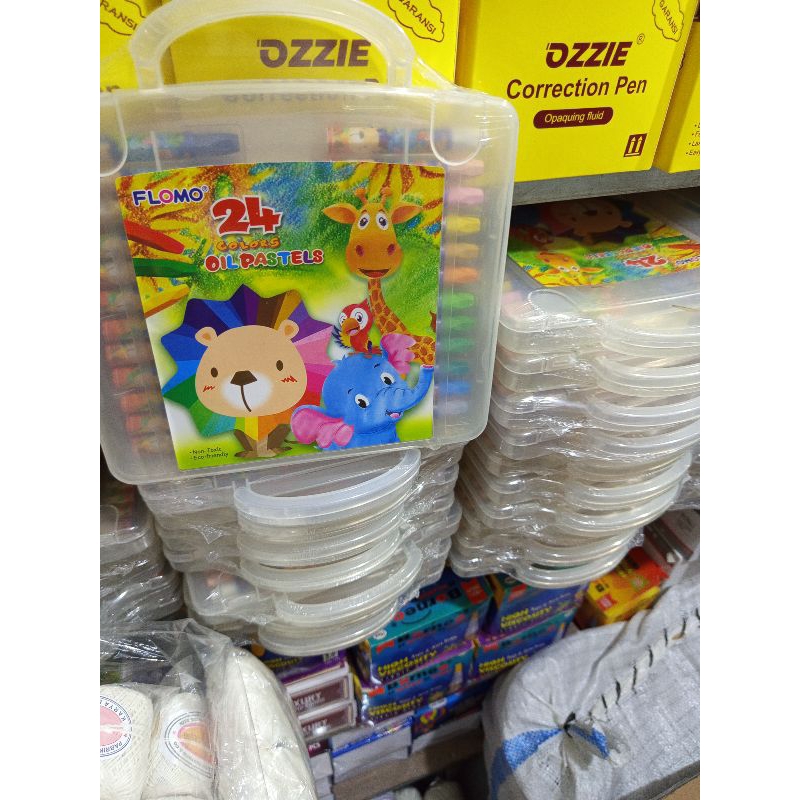 ( 1 PCS) CRAYON ANAK/CRAYON 24 WARNA BESAR