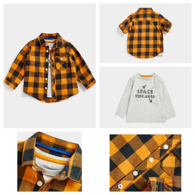 set kemeja mothercare sale 1824m azzclothing