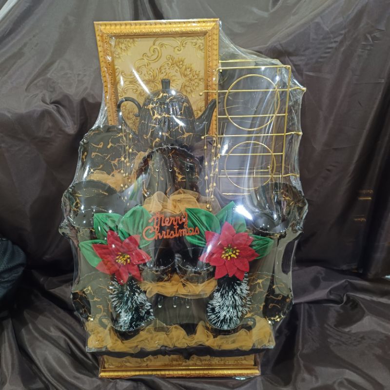 

Parcel Lebaran - Natal - Imlek Pecah Belah Teko Set