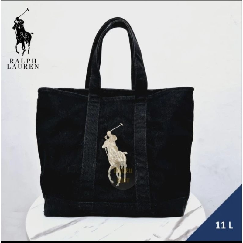 Ralph Lauren Small Tote Bag Black