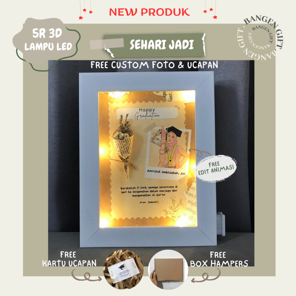 MTI42 gift wisuda/gift wisuda cewek/gift wisuda cowok/gift sempro/ gift wisuda bermanfaat/gift box