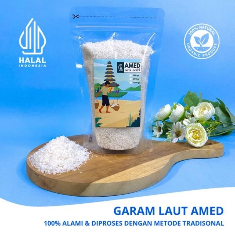 

Garam natural Amed Bali | Amed sea salt 1kg