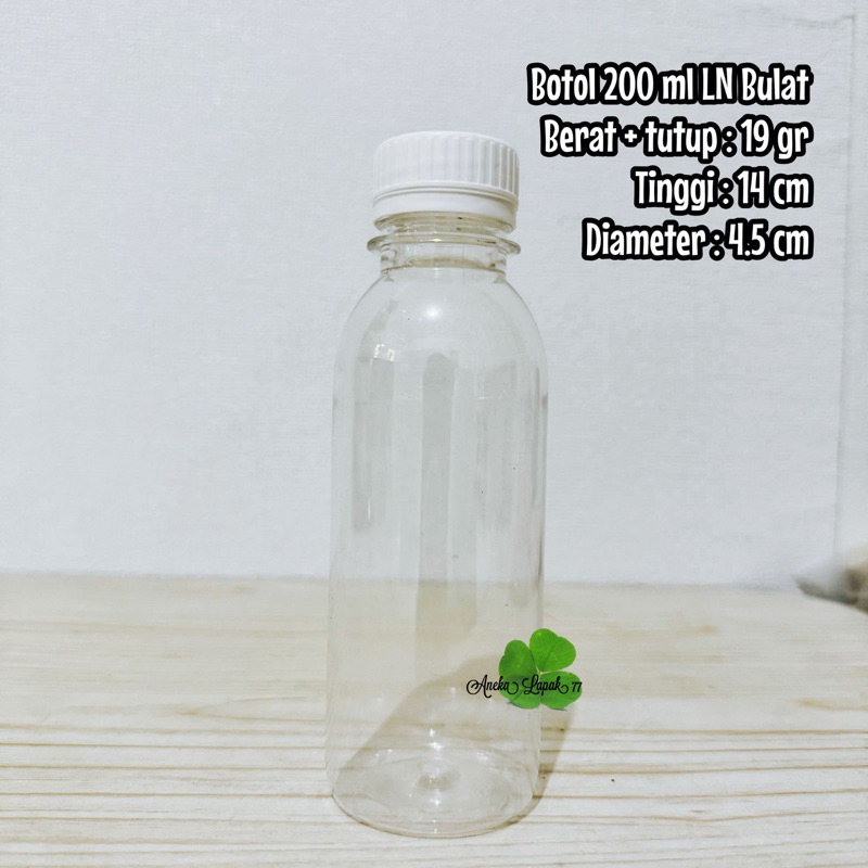 Botol martabak 200 ml 100 pcs botol plastik 200 ml grosir 100 pcs