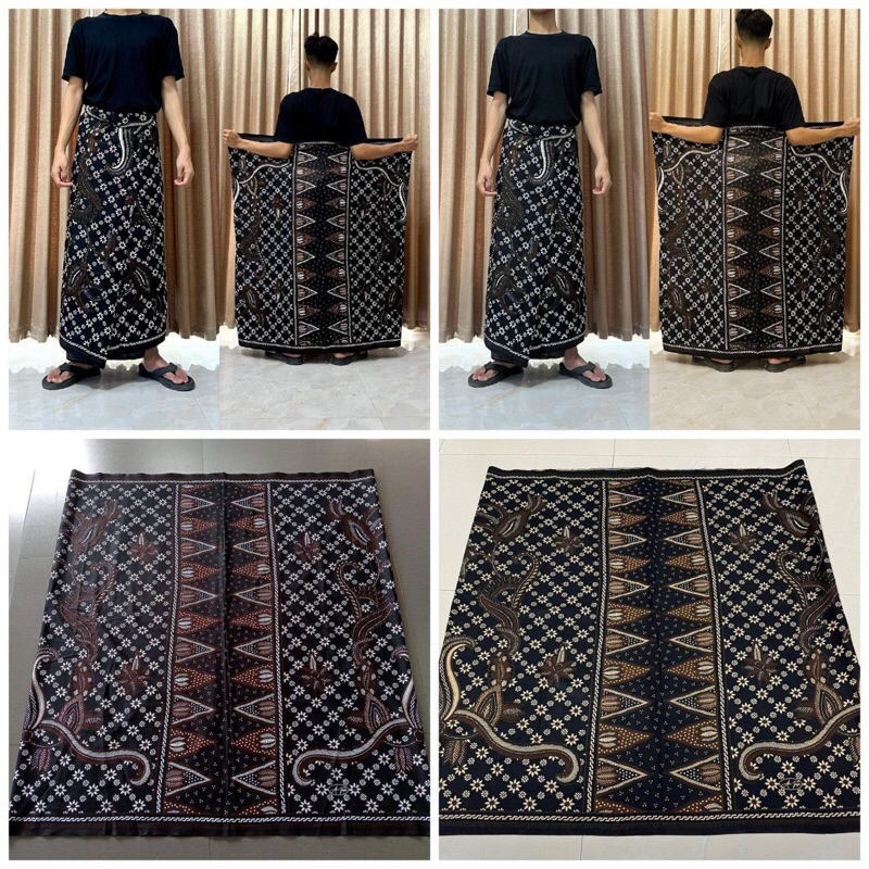 (BISA COD) Bawahan Muslm Pria Sarung Batik Dewasa Sarung Batik Motif truntum Perlenkapan Sholat Pria