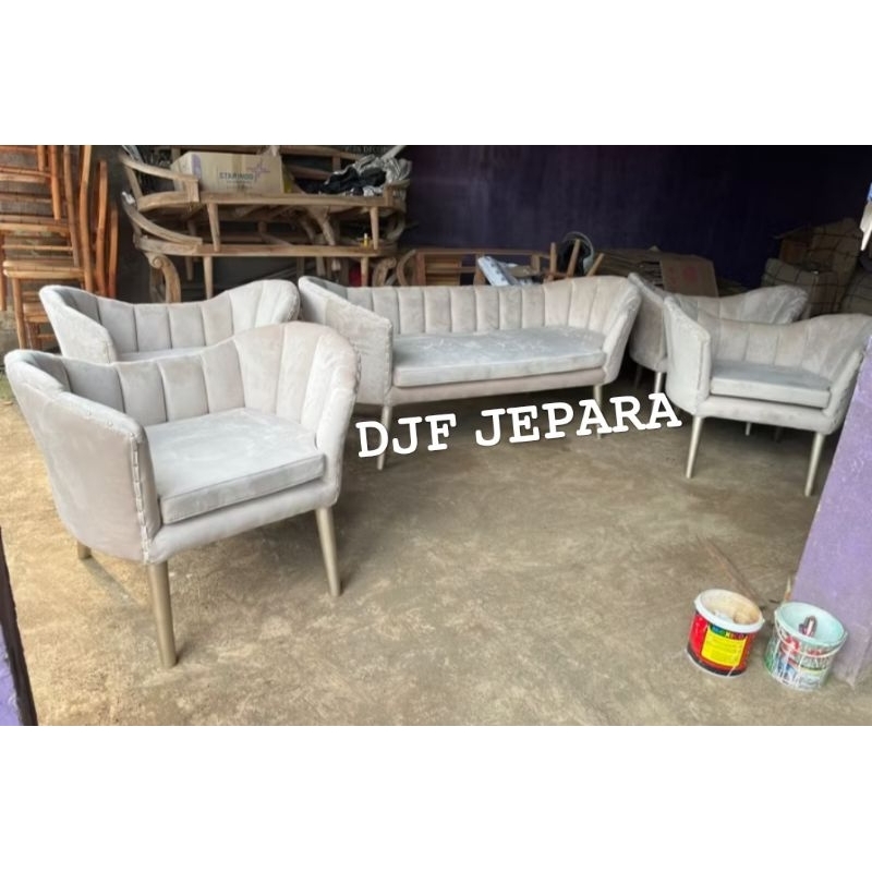 Kursi pelaminan kerang / Sofa pelaminan kerang / Kursi manten Kerang / Sofa manten Kerang /