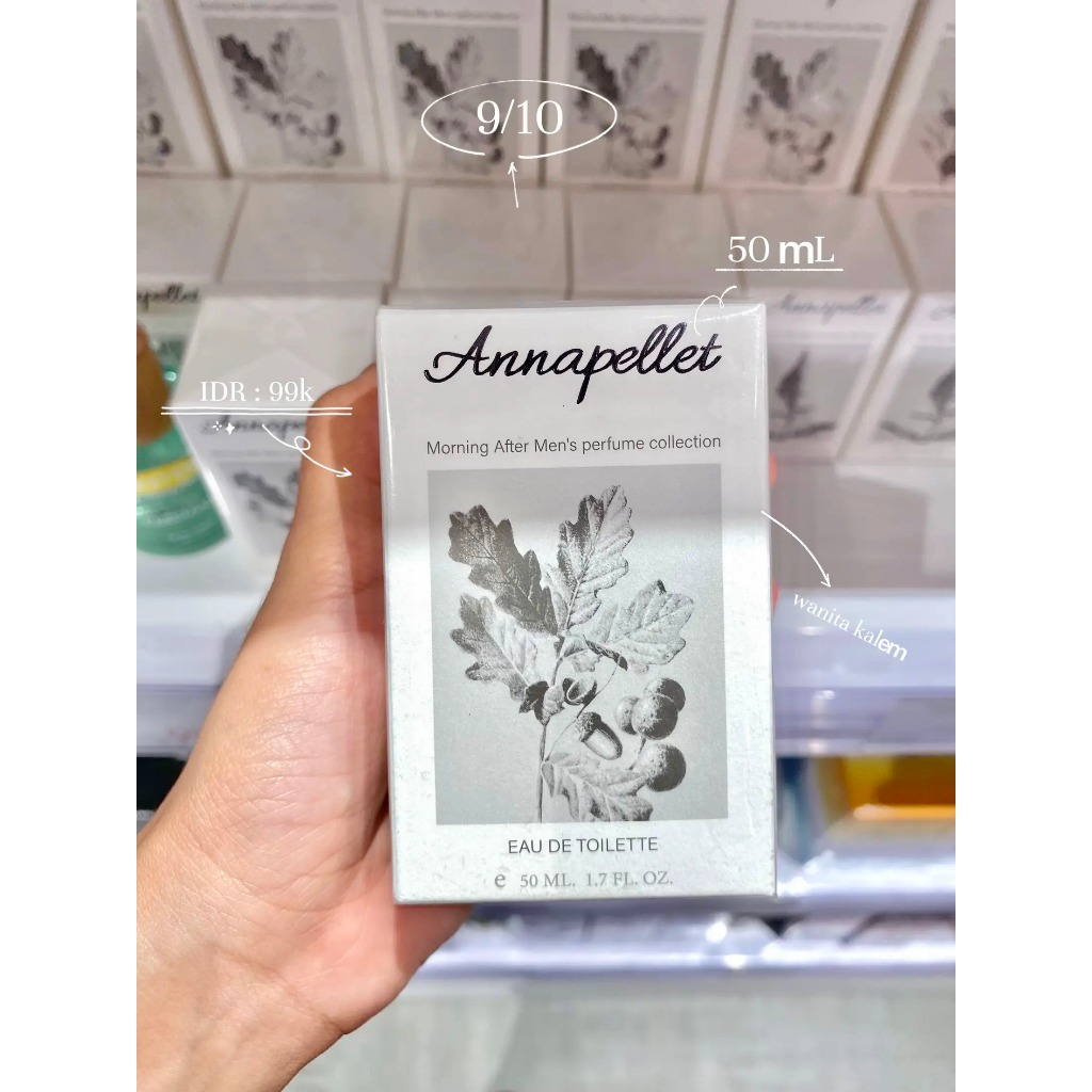 Annapellet Morning After Men's Perfume Collection Eau De Toilette / Parfum Pria Annapellet / Parfum 