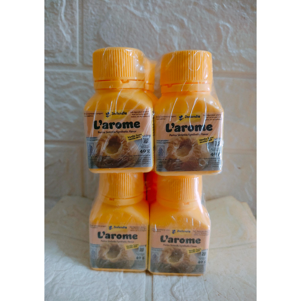 

LAROME VANILLA MILK POWDER KEMASAN 40GR