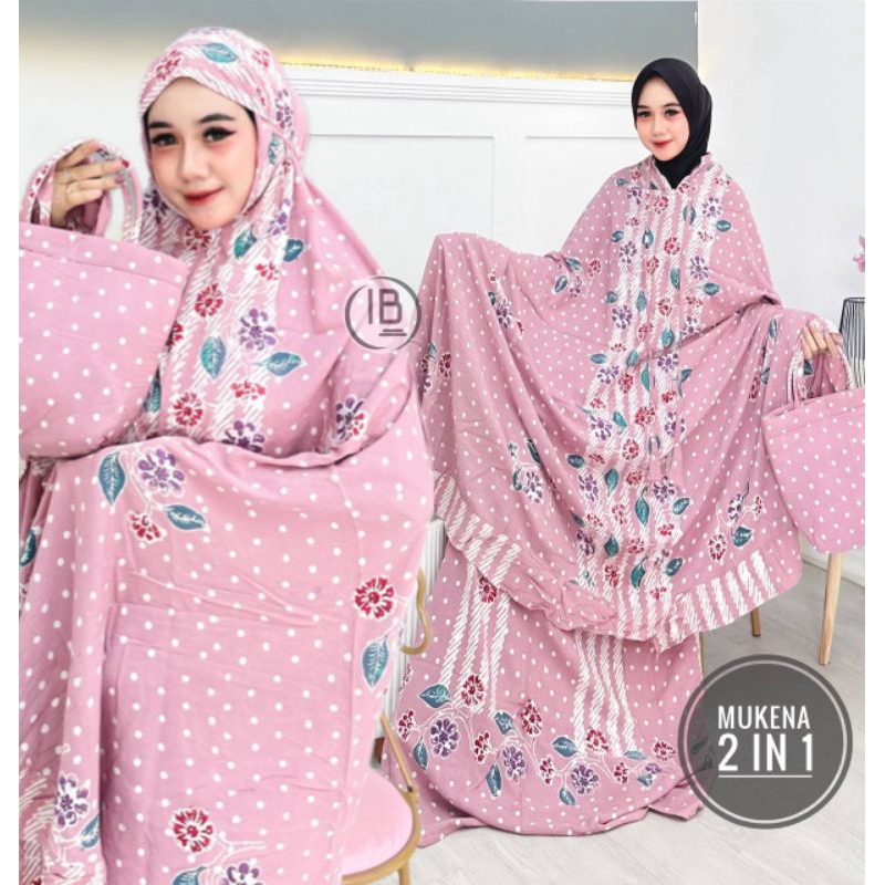 MUKENA BATIK CAP MUKENA BATIK PEKALONGAN MUKENA CAP RAYON