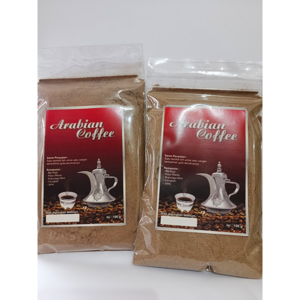 

arabian coffe 100gr kopi rempah bumbu cengkeh mint kopi jahe 250gr