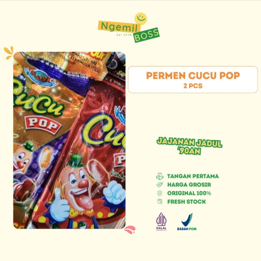 

Cucu Pop - Permen Jadul Cucu Pop Serbuk - 2pcs