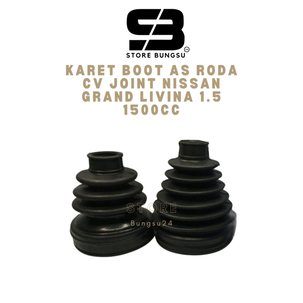 SPAREPART MOBIL Karet Boot As Roda CV Joint Nissan Grand Livina 1.5 1500cc - Aftermarket