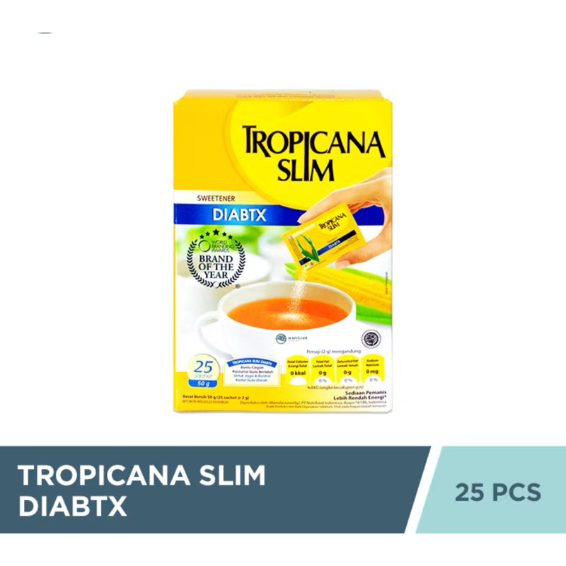 

Tropicana Slim Diabtx 25 PCS