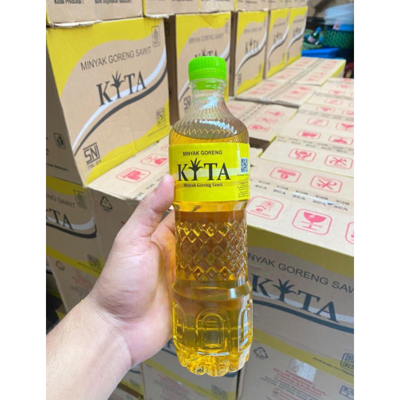 minyak goreng kita 1 liter kemasan botol