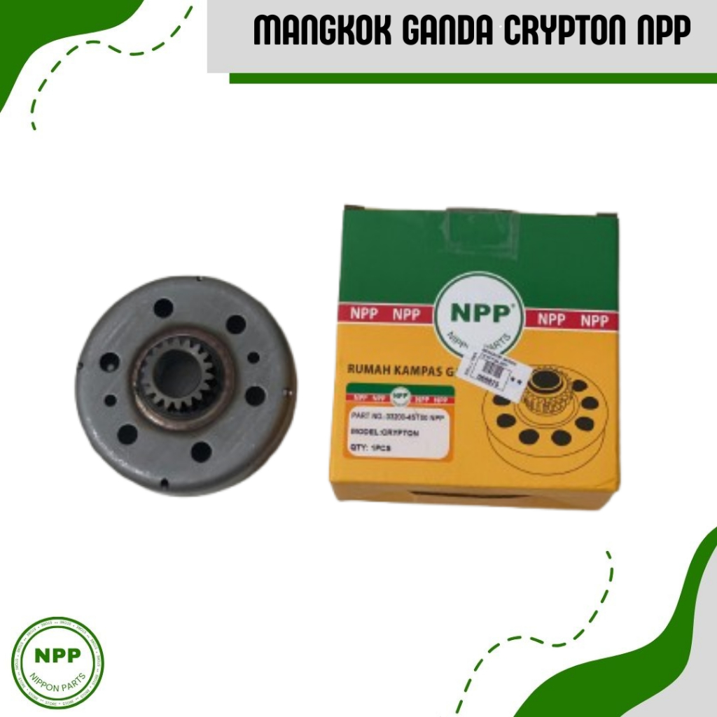 NPP Mangkok Ganda Crypton || Mangkok Ganda Rumah Kampas Ganda Yamaha Crypton