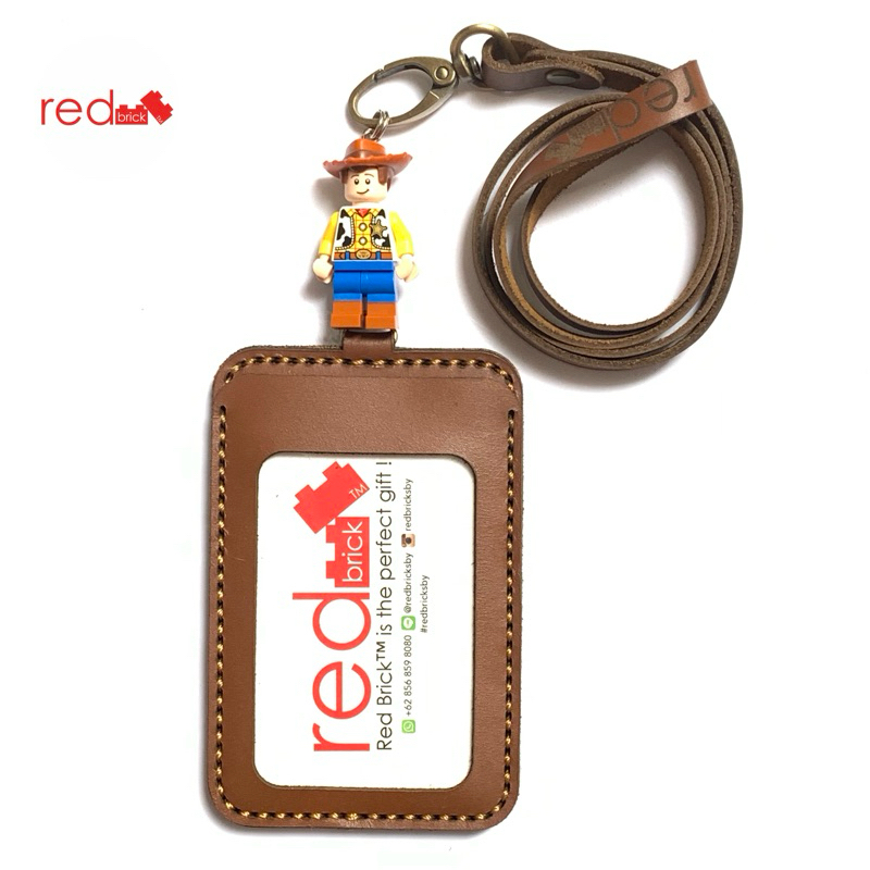 

LEGO Woody (Toy Story 4) Name Tag Genuine Leather