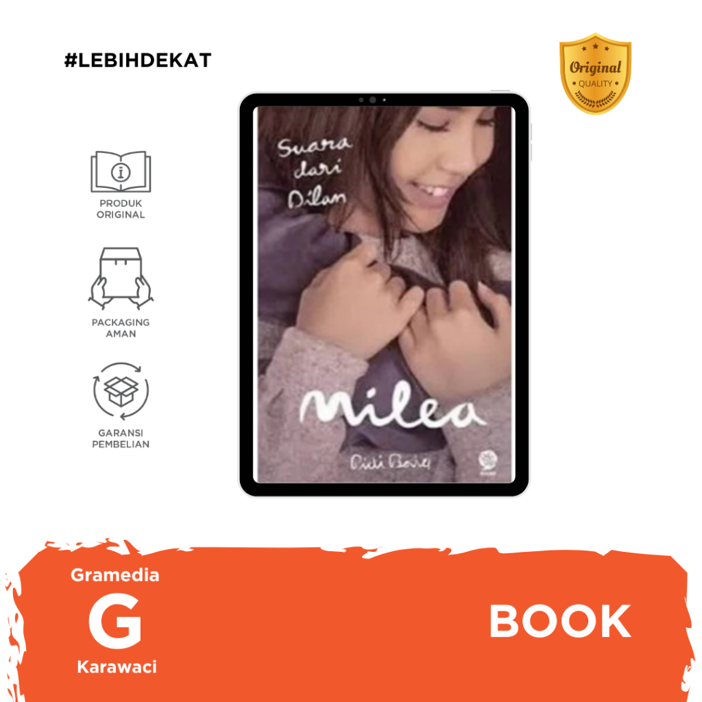 Gramedia Karawaci - Novel Milea Suara Dari Dilan