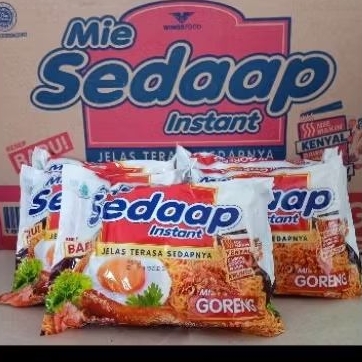 

Mie SEDAAP GORENG 1 karton isi 40pcs