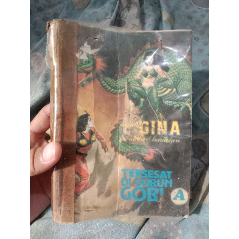 komik Indonesia jadul Gina tersesat di gurun Gobi