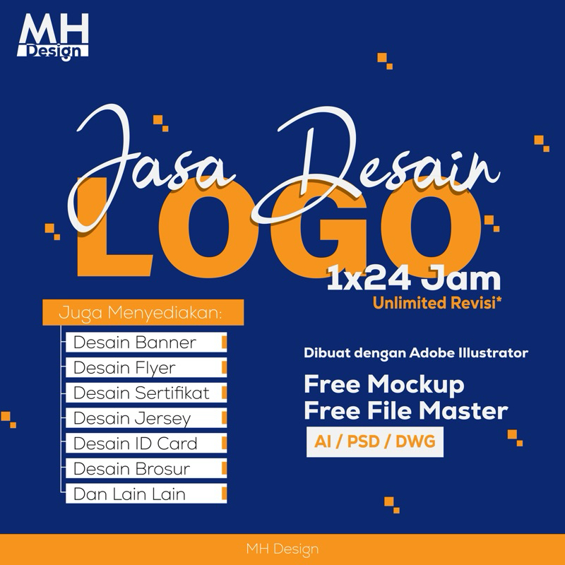 Jasa Desain Logo Professional UMKM, Cafe dan Perusahaan