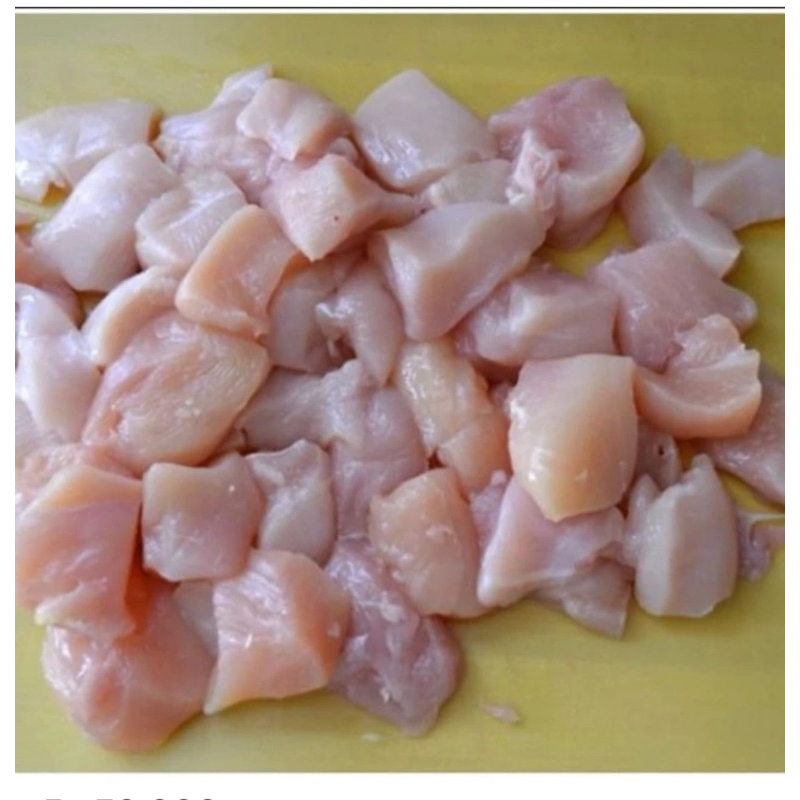 

dada fillet fresh potong dadu /1kg