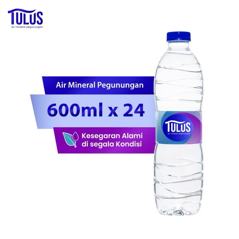 

Air Mineral Tulus 600 Ml