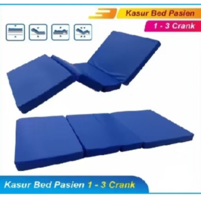 matras ranjang rawat inap 1 crank 2 crank 3 crank rumah sakit