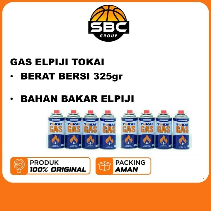 GAS ELPIJI TOKAI / GAS PORTABLE TOKAI