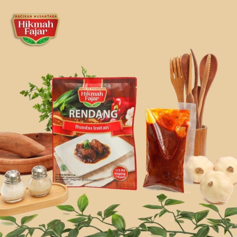 

Bumbu Hikmah Fajar RENDANG 1kg& 1/2kg