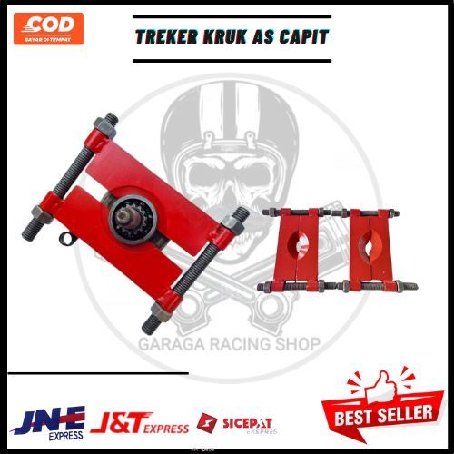 Treker Bearing kruk as mesin Alat lepas bearing kruk as