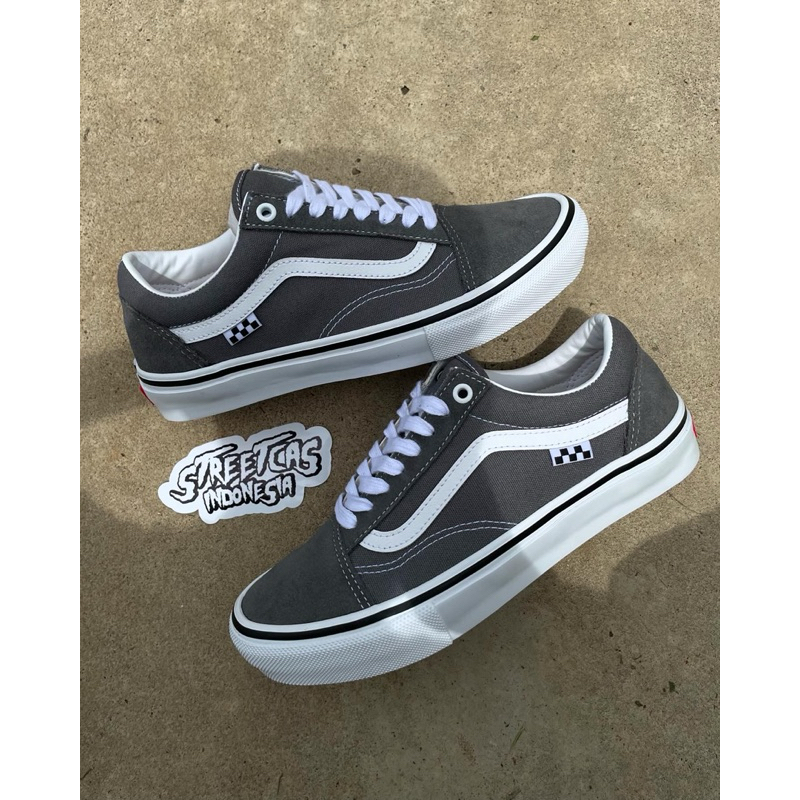 Vans Skate Old Skool PRO ‘Pewter Grey White Black’ Series