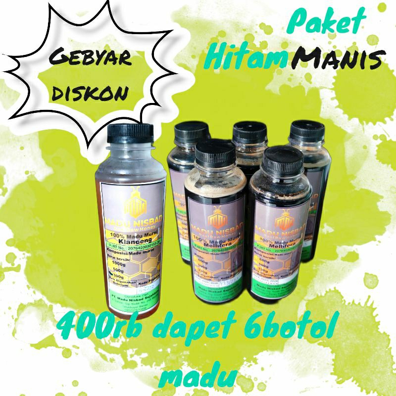 

Paket Hemat Madu Hutan Asli Kalimanan