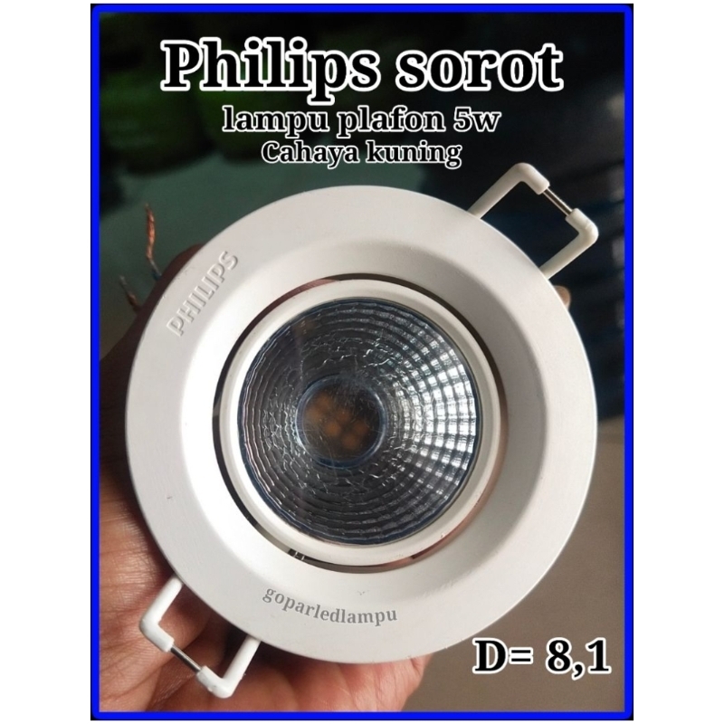 Lampu sorot philips 5w