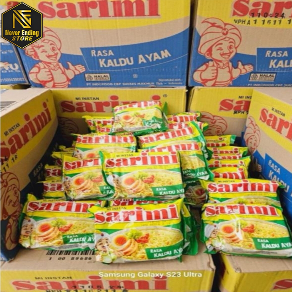 

Mie Kuah Sarimi Kaldu Ayam 1 Kardus Isi 40pcs