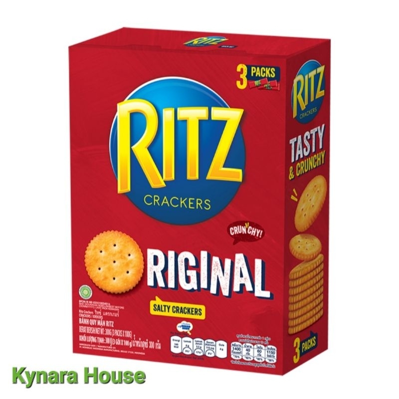 

Ritz Crackers Original Box 300gr