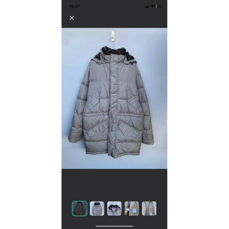 Jaket Bulu Angsa Eddie Bauer Down Jacket Fill Power 550