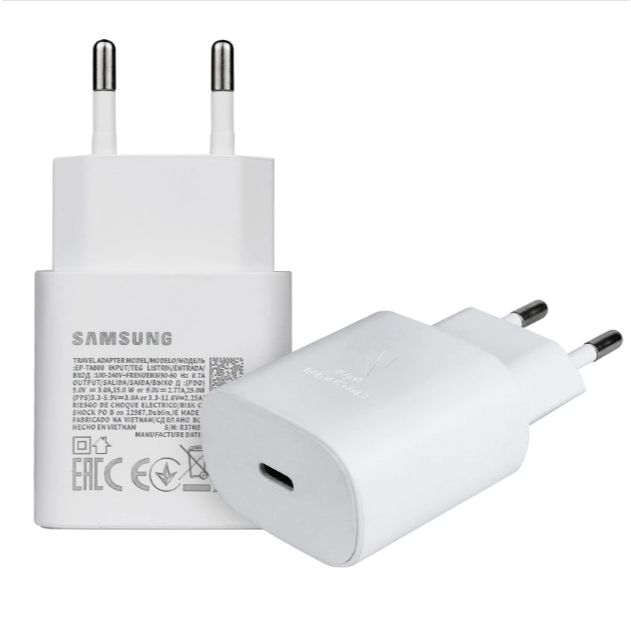 Batok Charger Type C 20W EU Plug Samsung Fast Charging