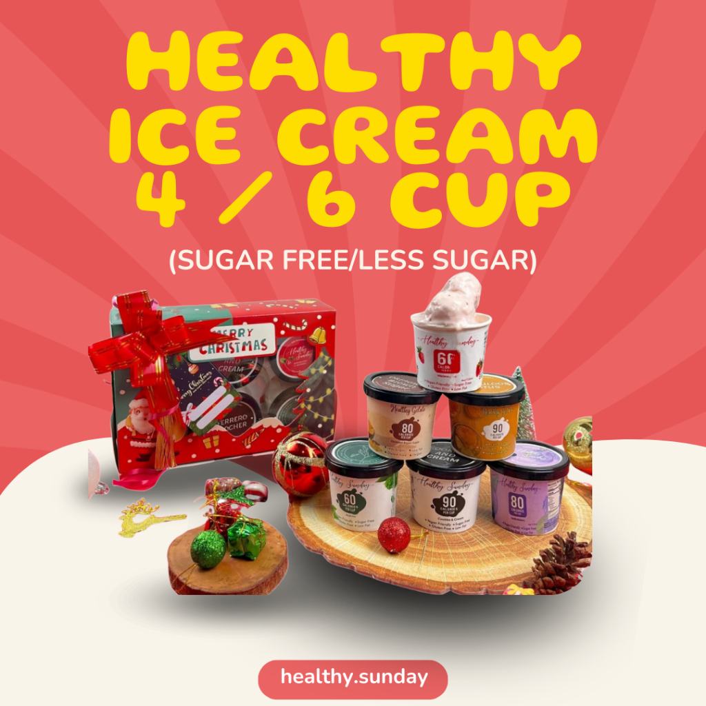 

(READY SIAP KIRIM) HAMPERS NATAL CHRISTMAS TAHUN BARU, HEALTHY ICE CREAM 6cup. JAKARTA, TANGERANG, BANDUNG, SURABAYA