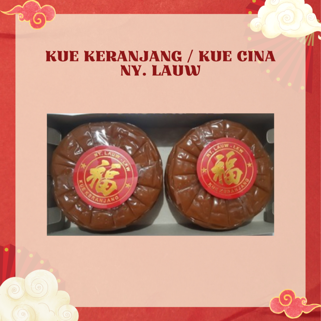 

Hampers Imlek Kue Keranjang / Kue Cina Plastik NY. LAUW - LKW Halal