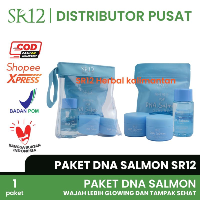DNA Salmon SR12 / Day Cream DNA Salmon / Night Cream DNA Salmon / Toner DNA Salmon / Barsoap DNA Sal