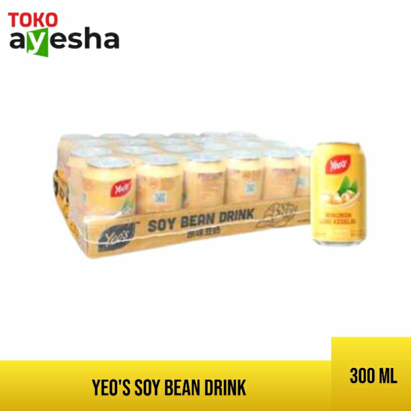 

Yeos Minuman Sari Kedelai 300 ML - 1 Dos isi 24 Can