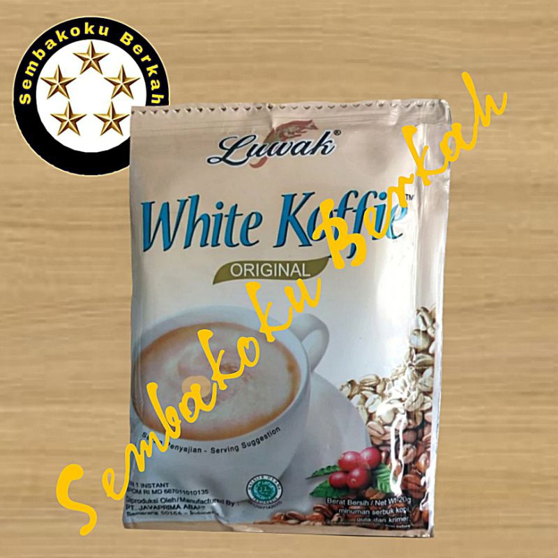 

Luwak White Koffie Original 1 DUS Isi 120 PCS (GRATIS ONGKIR INSTANT)