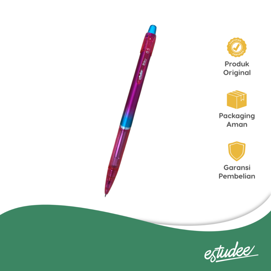 

ESTUDEE RIKU MECH.PENCIL SHAKESHAKE 0.5 L.BLUEPINK ES-MP668