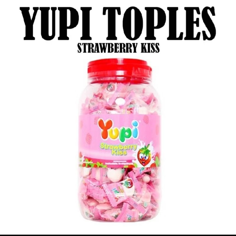 

Yupi Toples Strawberry Kiss isi 125Pc ED 2026