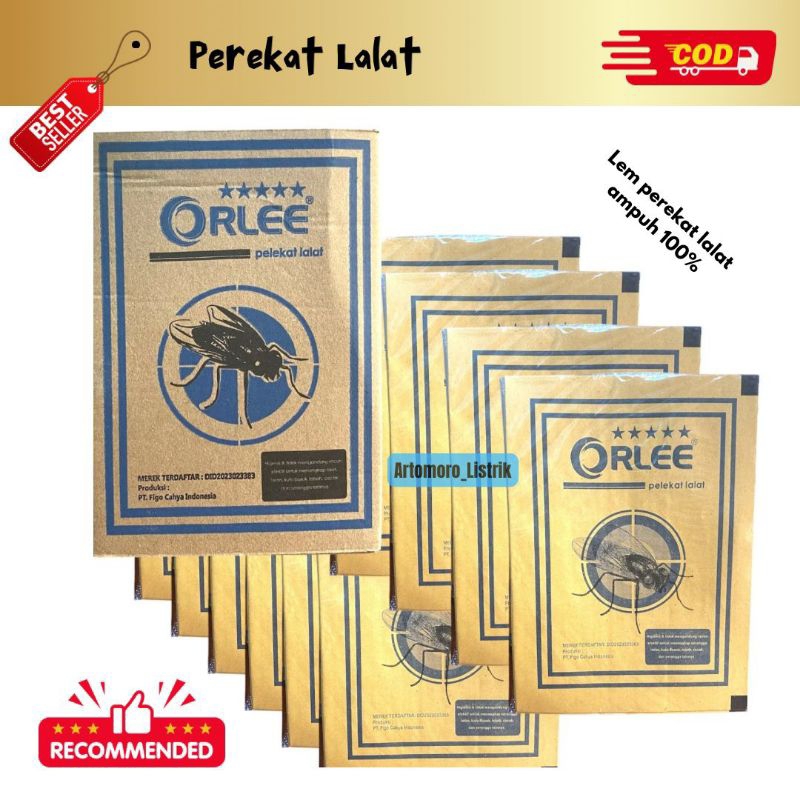 

Lem Pelekat Lalat Orlee Lem Perekat Lalat Ampuh (isi 10)