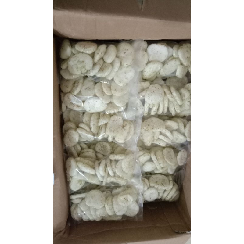 

kerupuk koin gurih renyah lezat