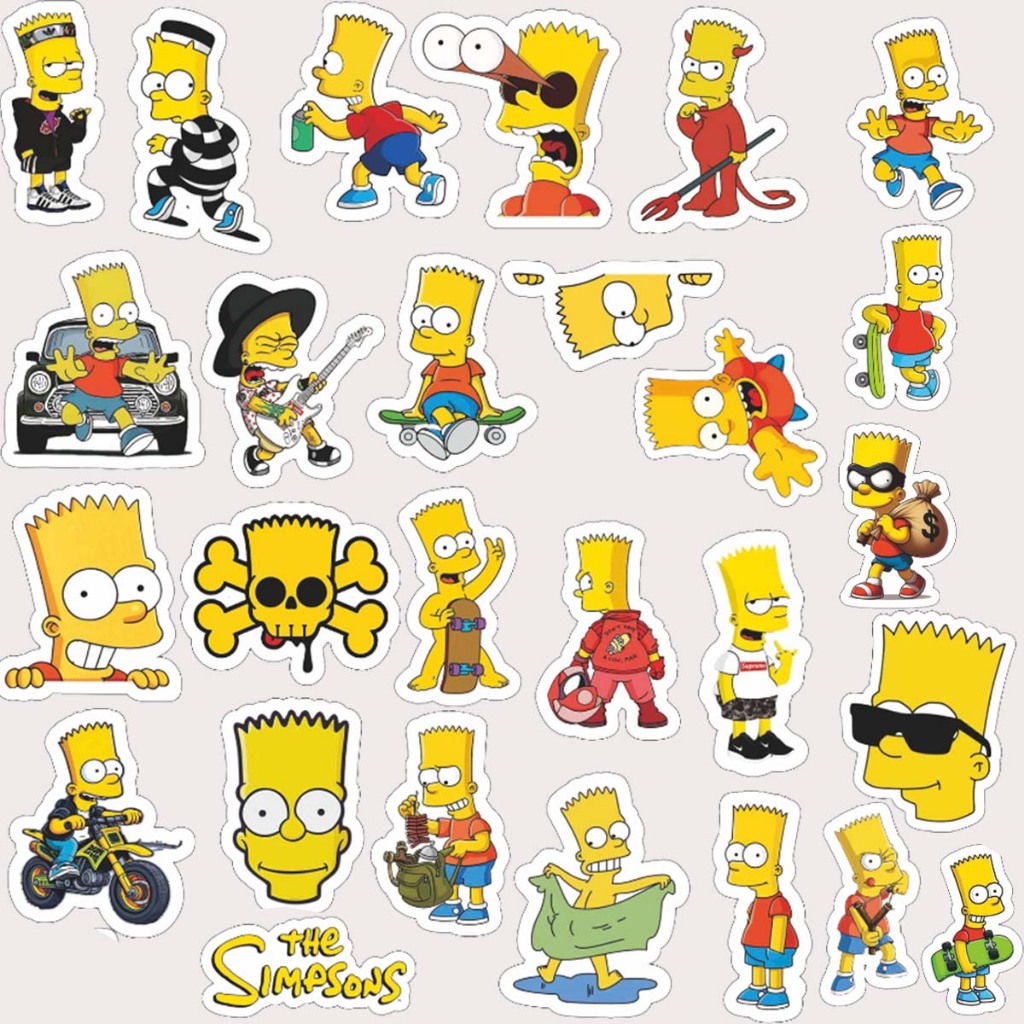 

Stiker Pack Series The SImpsons - Amuzzz12