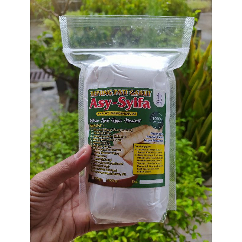 

PROMO Tepung Pati Garut Irut Halus PIRT 500gram untuk asam lambung Pilihan Tepat Kaya Manfaat