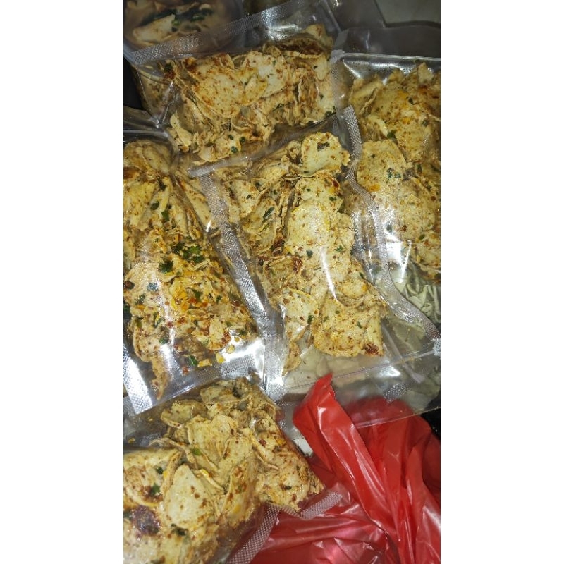 

Basreng Pedas Daun Jeruk